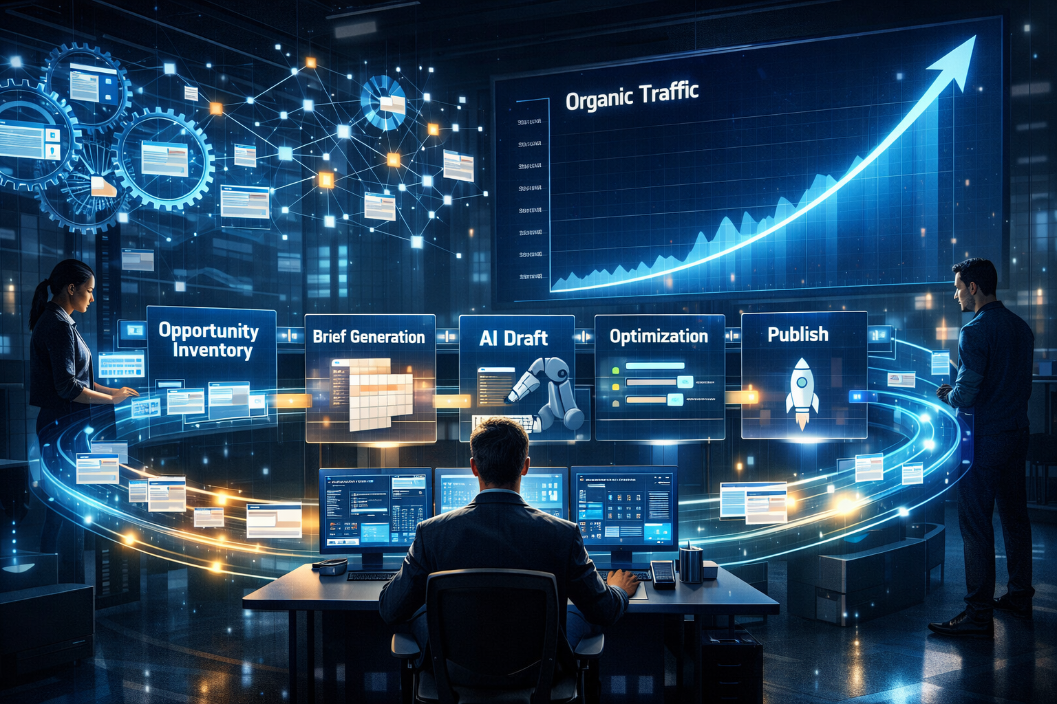 Doubling Organic Traffic Without Growing Your Team